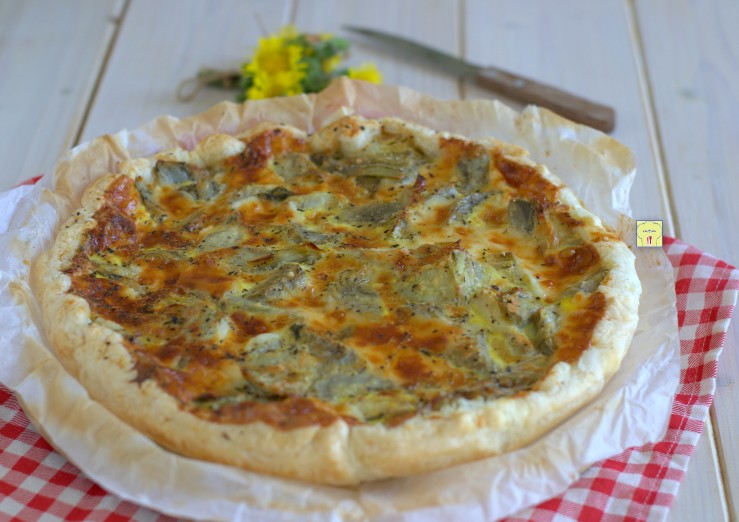 torta salata ai carciofi