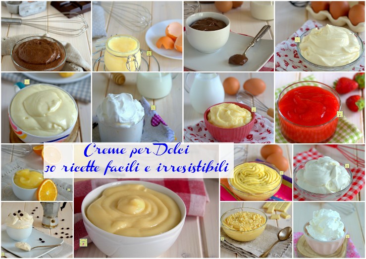 Creme per Dolci 30 ricette facili e irresistibili