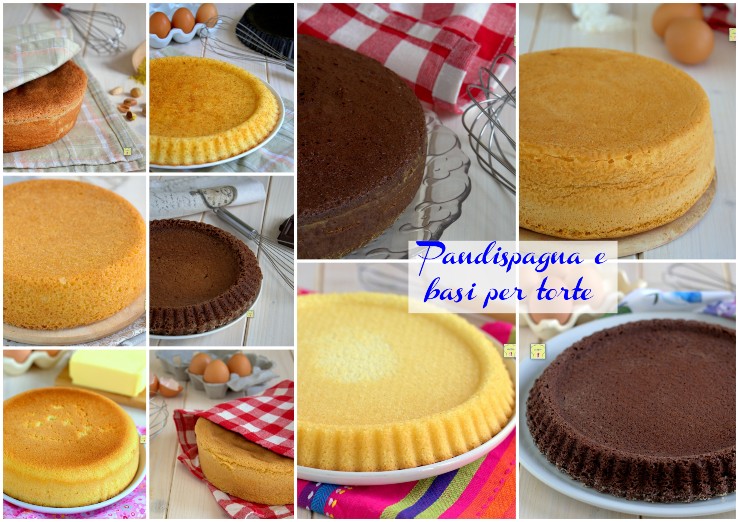 Pandispagna e basi per torte ricette facili