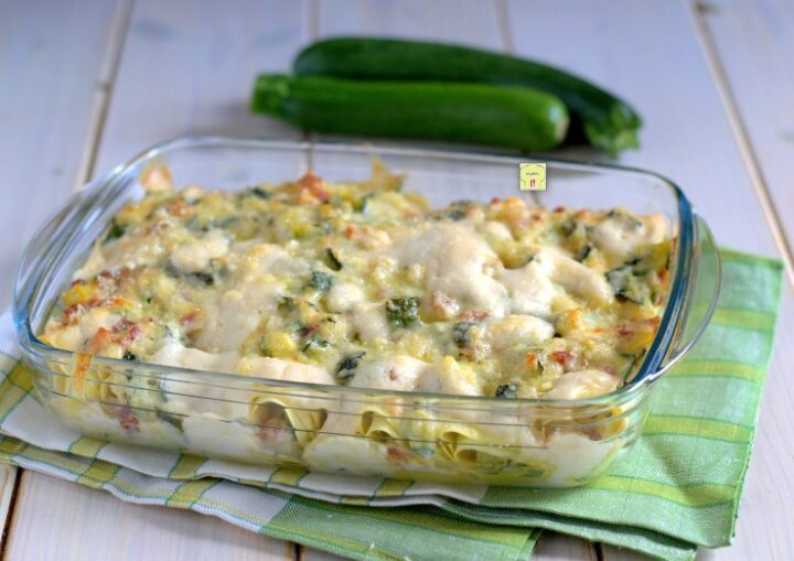 cannelloni zucchine e pancetta