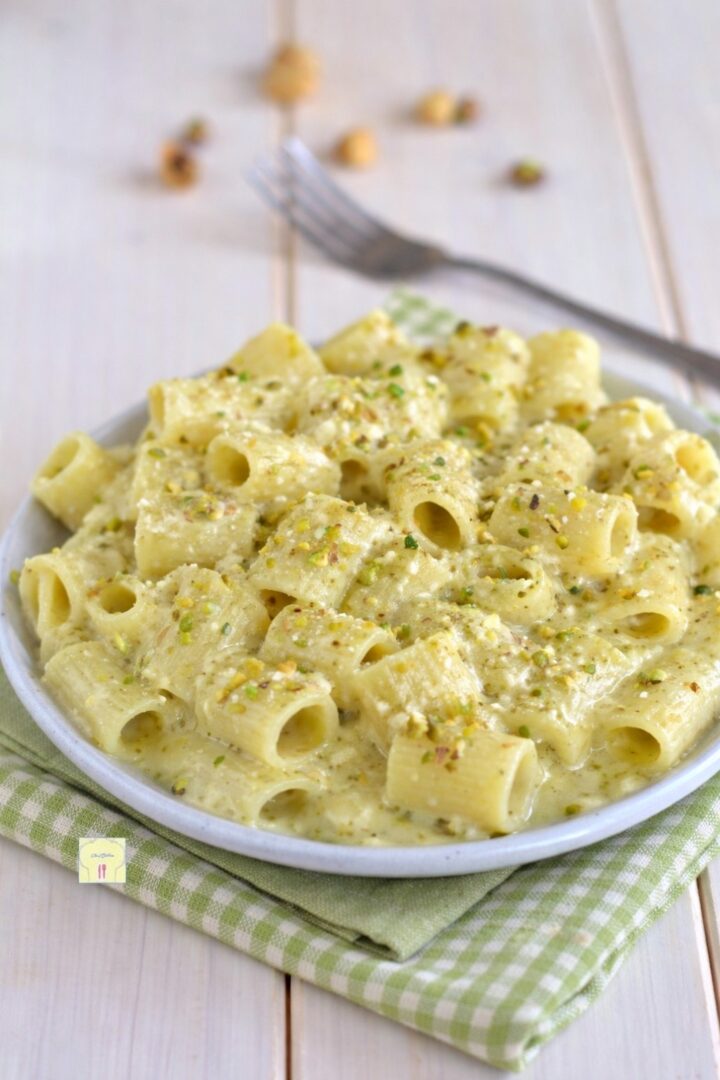 pasta con crema di pistacchi gp