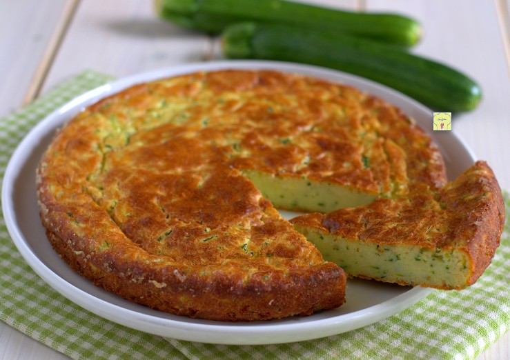torta salata zucchine e parmigiano