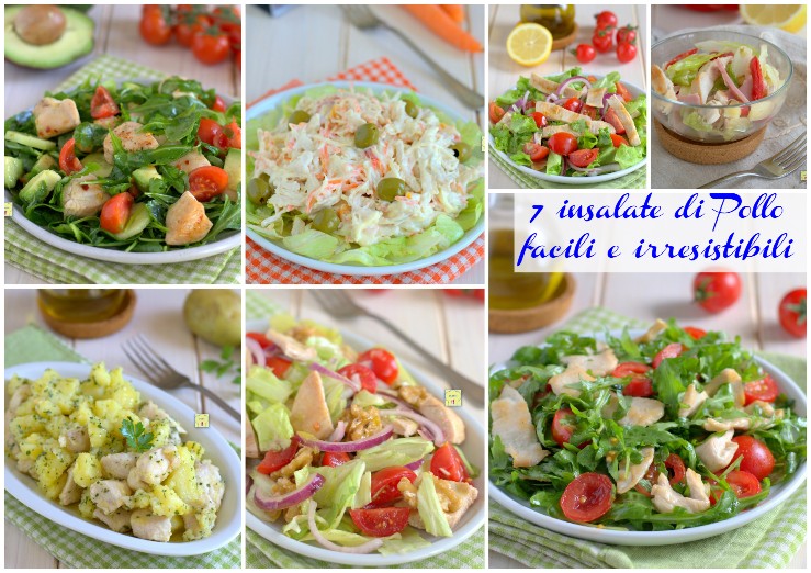 7 insalate di Pollo facili e irresistibili