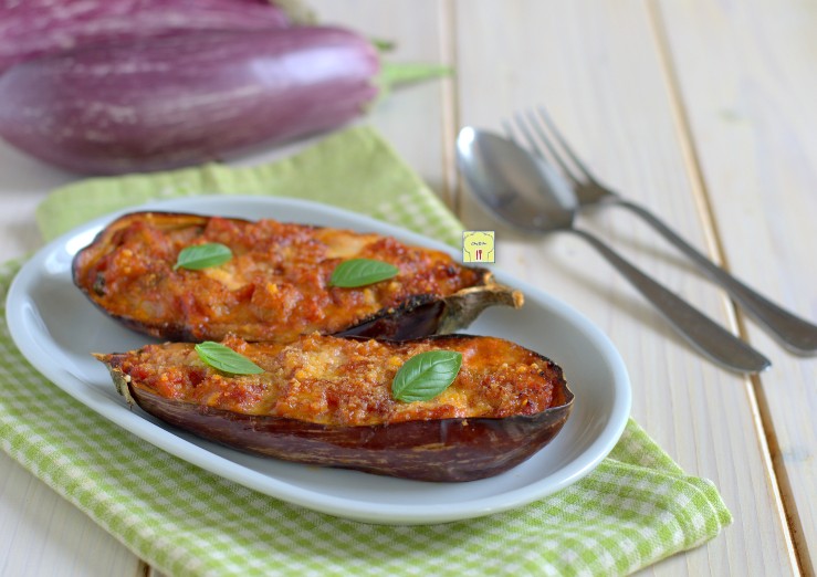 melanzane ripiene alla parmigiana
