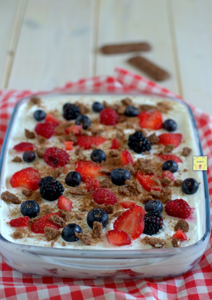 semifreddo pavesini al cacao e frutti di bosco gp