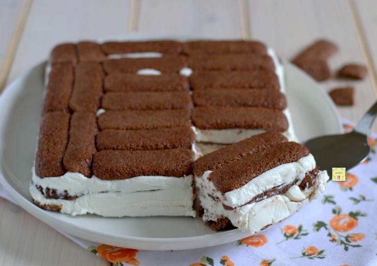 torta paradiso di pavesini al cacao