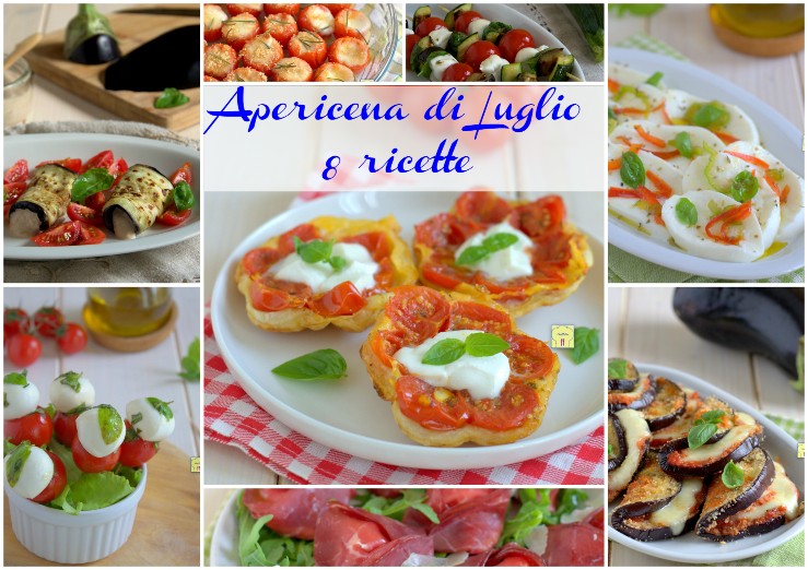 Apericena di Luglio 8 ricette