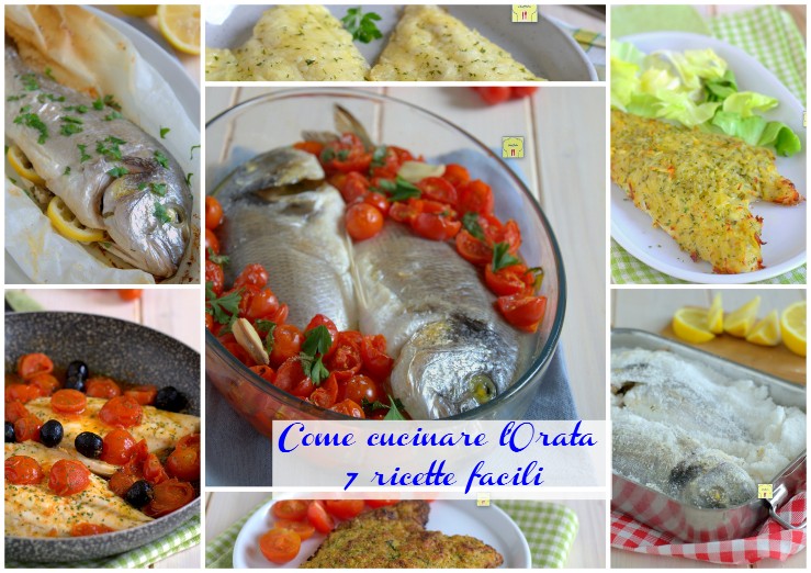 Come cucinare l'Orata 7 ricette facili