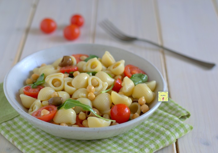 pasta e ceci estiva