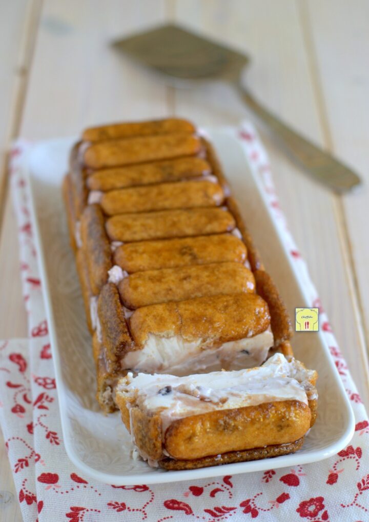 torta di pavesini paradiso e amarene gp