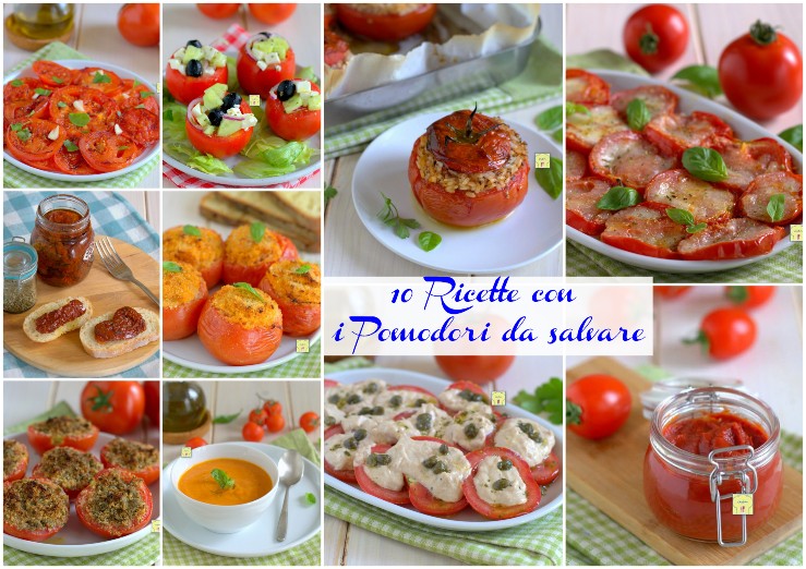 10 ricette con i pomodori da salvare