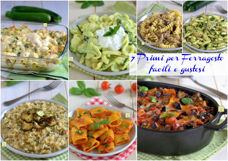 7 Primi per Ferragosto facili e gustosi