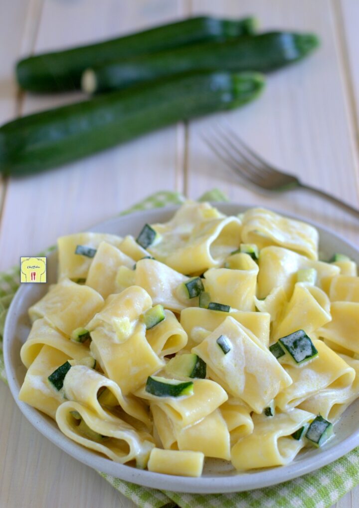 calamarata zucchine e robiola gp