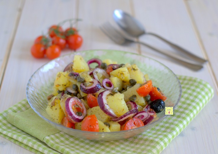insalata di patate alla siciliana