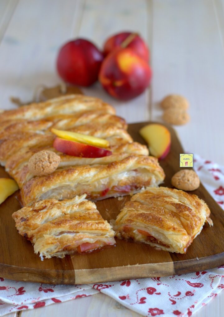 strudel pesche e amaretti gp