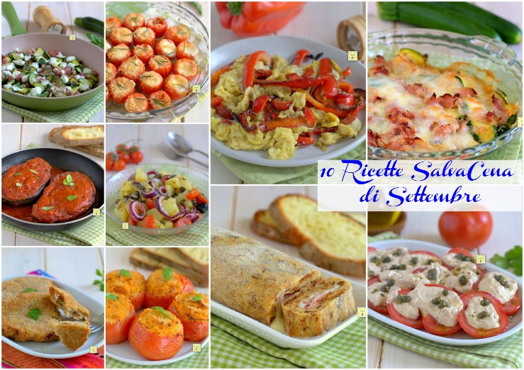 10 Ricette Salvacena di Settembre