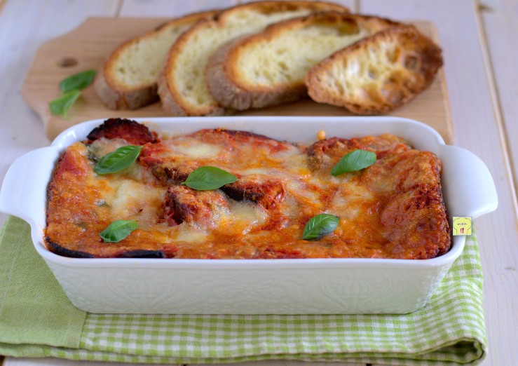 parmigiana di pane raffermo