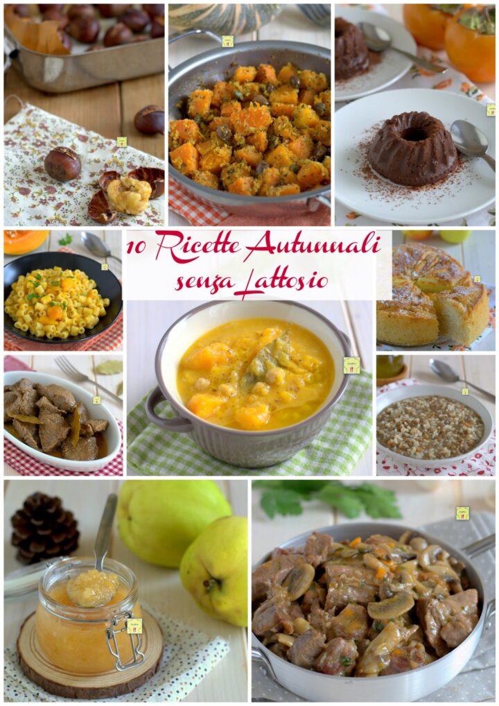 10 Ricette Autunnali senza Lattosio gp