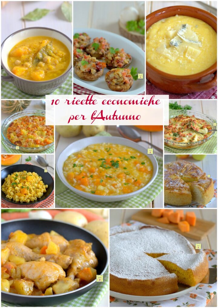 10 ricette economiche per l'Autunno gp