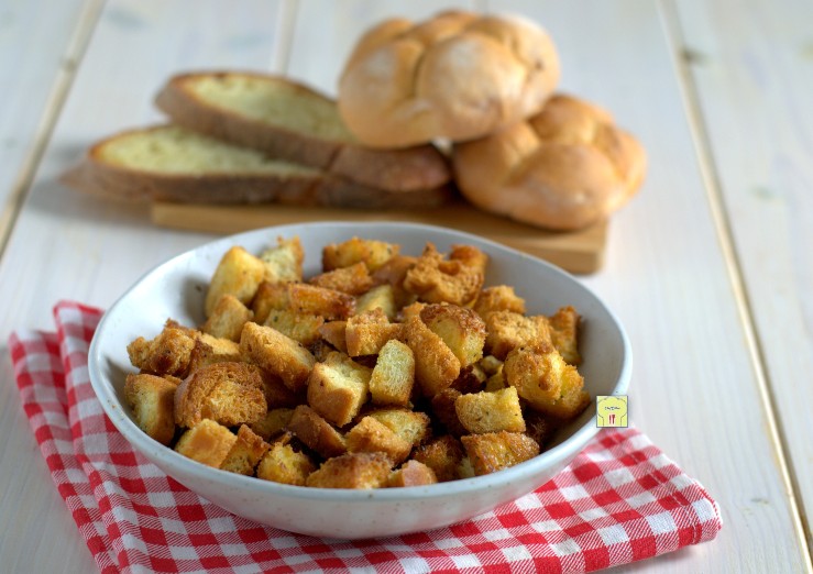 crostini in friggitrice ad aria