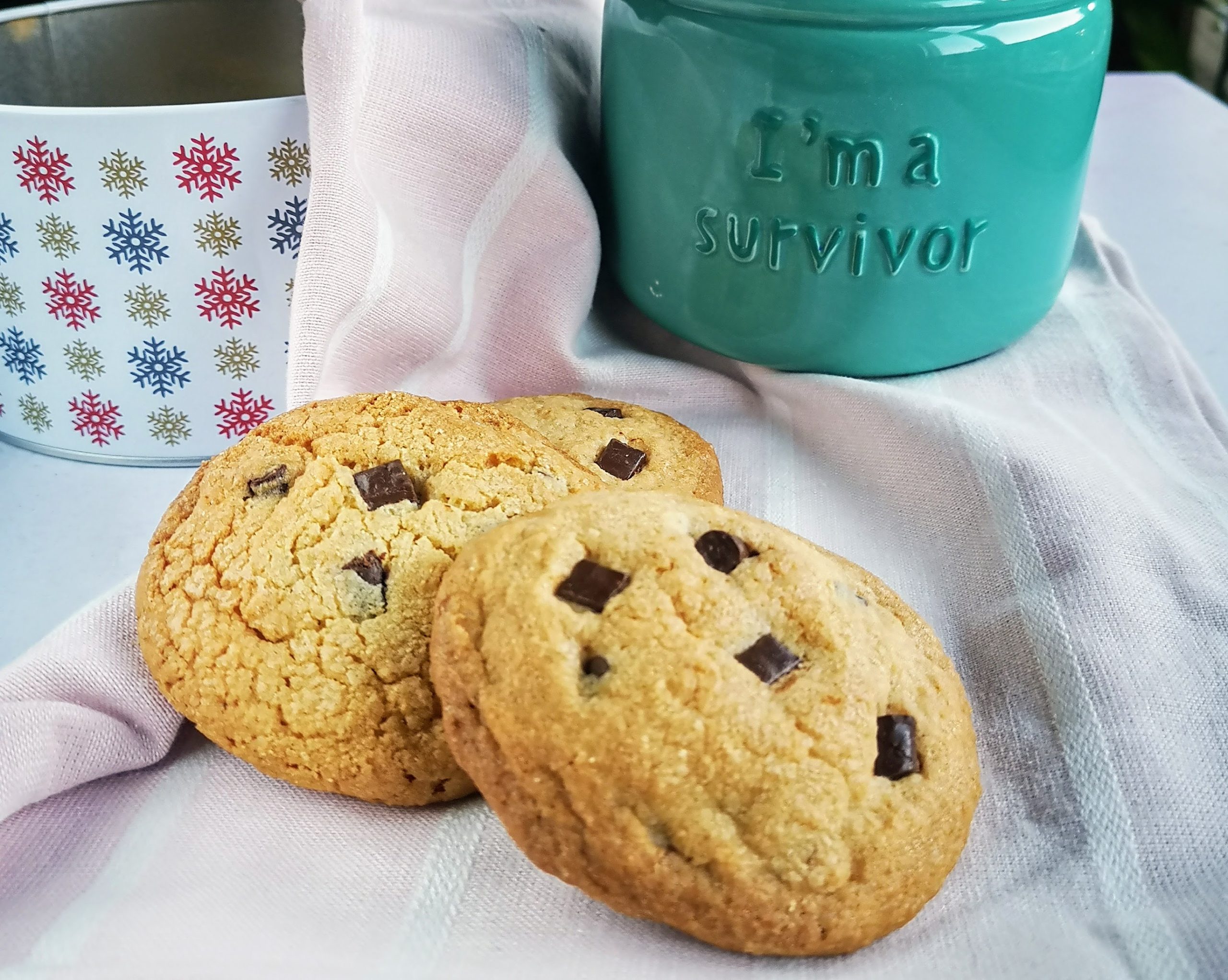 Cookies biscotti con gocce di cioccolato - il blog di Chiara Caputi