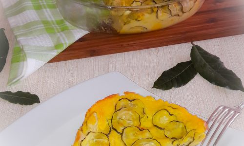 Lasagna gialla alle zucchine