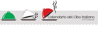 Calendario cibo italiano banner