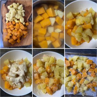 Zucca e patate gratinate
