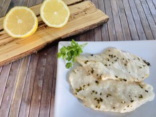 scaloppine di pollo al limone