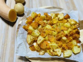 zucca e patate gratinate
