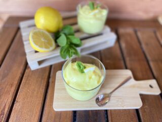 Crema al limone senza uova