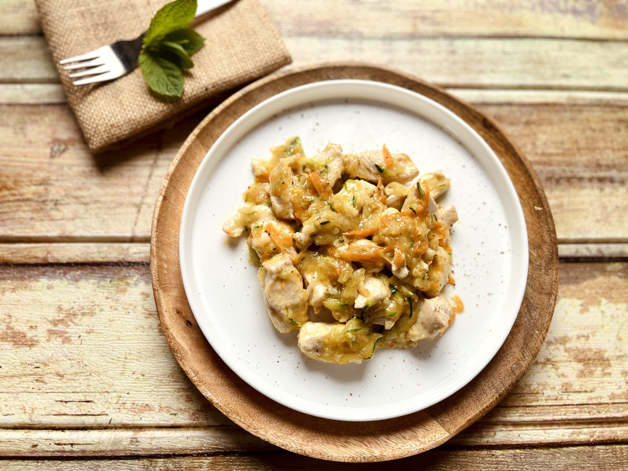 bocconcini di pollo morbidissimi e cremosi