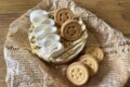 Mini cheesecake con Baiocchi al pistacchio