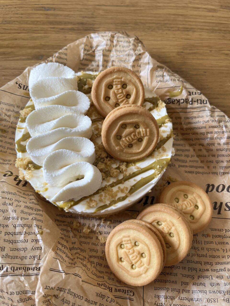 Cheesecake Baiocchi al pistacchio
