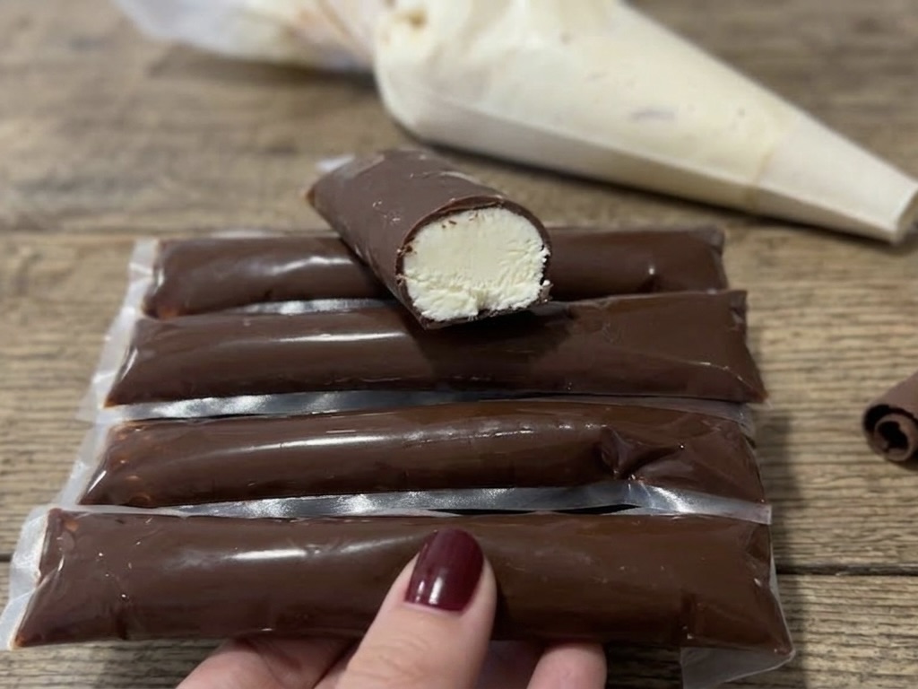 Gelato pinguino senza stampo