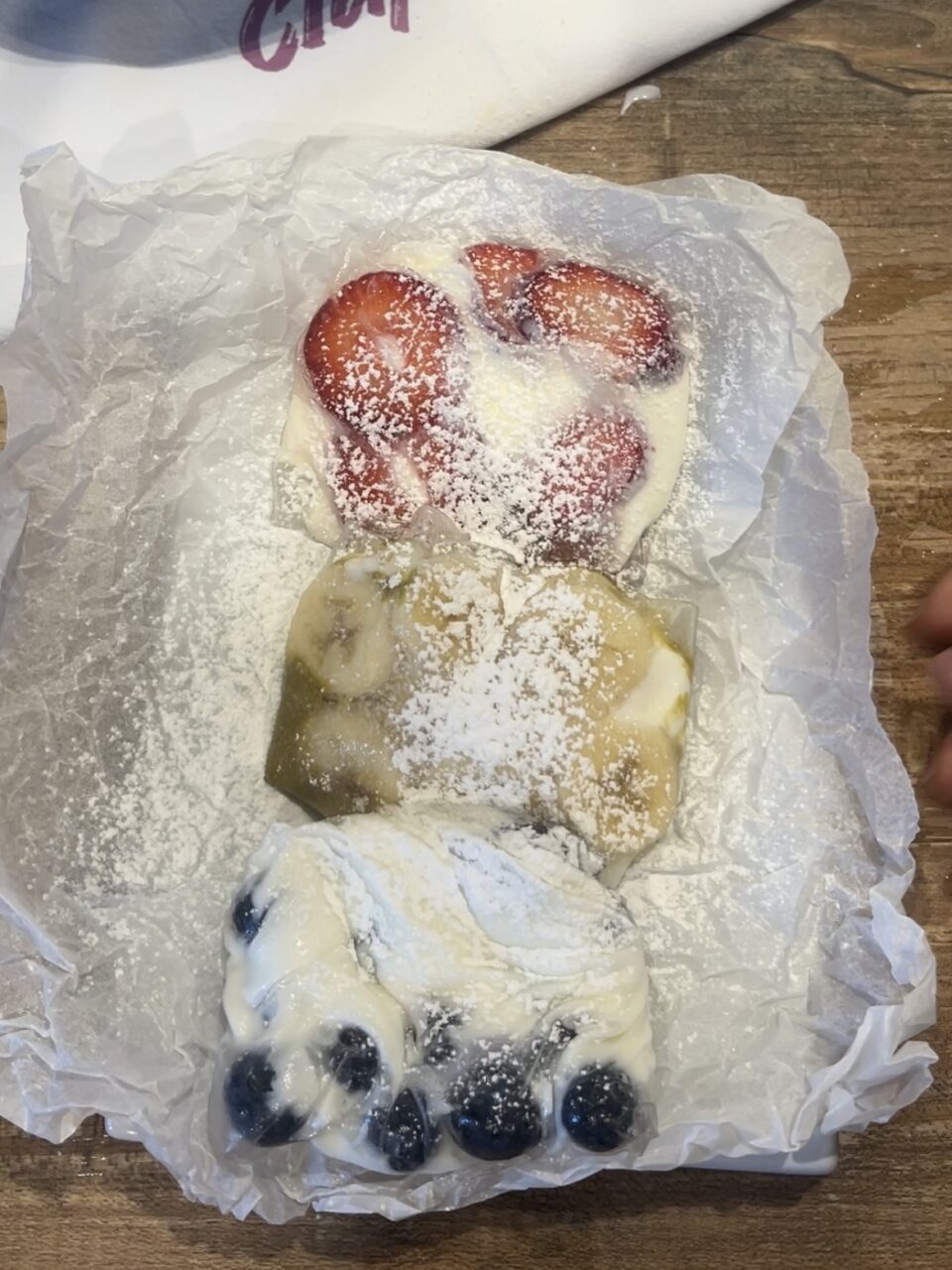 Mochi con Fogli di Riso e Yogurt Greco