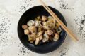 Gnocchi di riso con pollo e zucchine