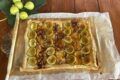 Torta sfogliata con fichi e Brie