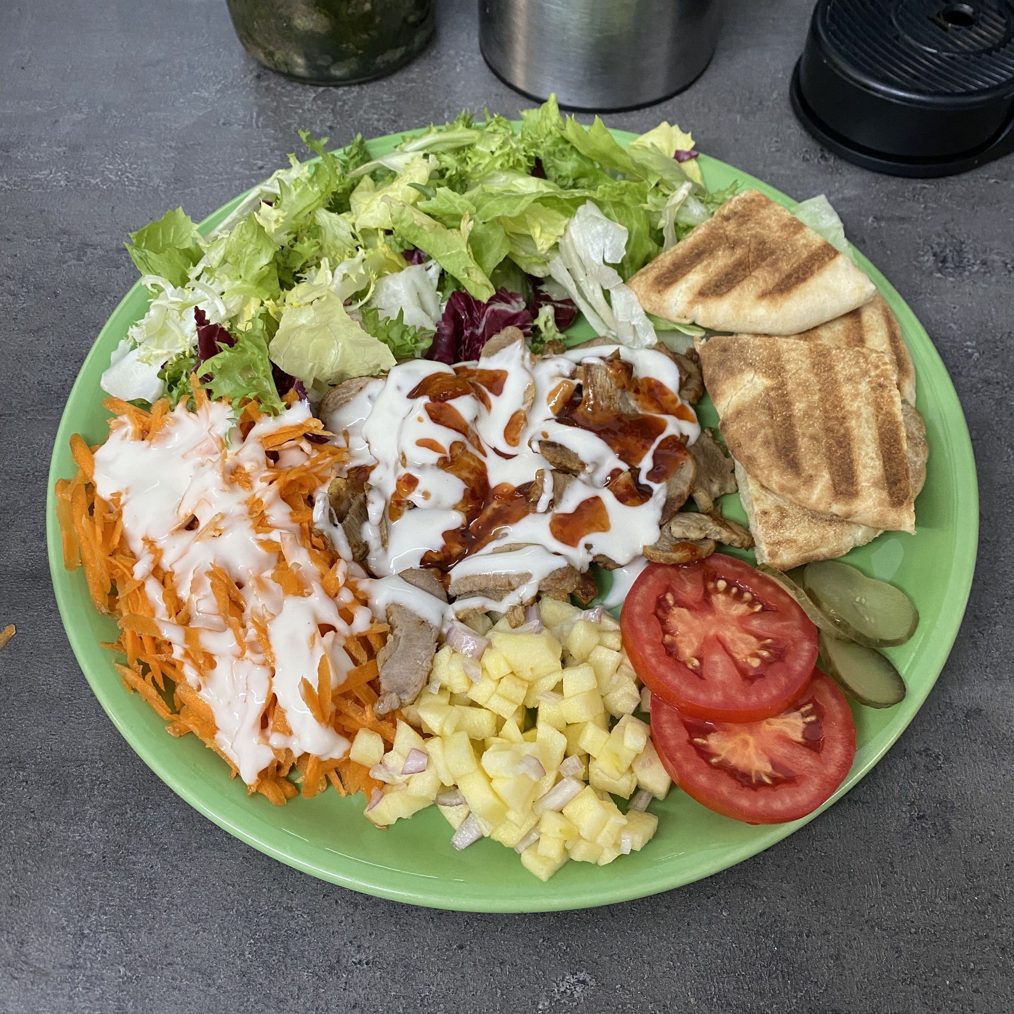 Kebab pronto al piatto - Ricetta di Piero