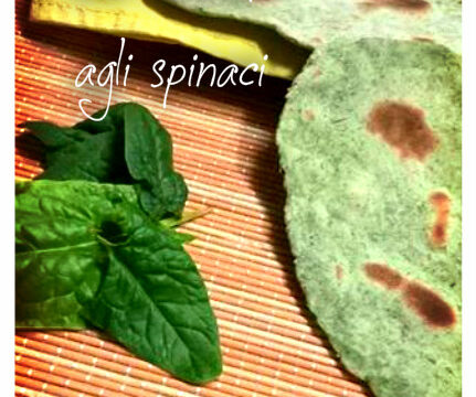 Pane azzimo agli spinaci. Digeribilità, colore e leggerezza. Come far mangiare le verdure a tutti.