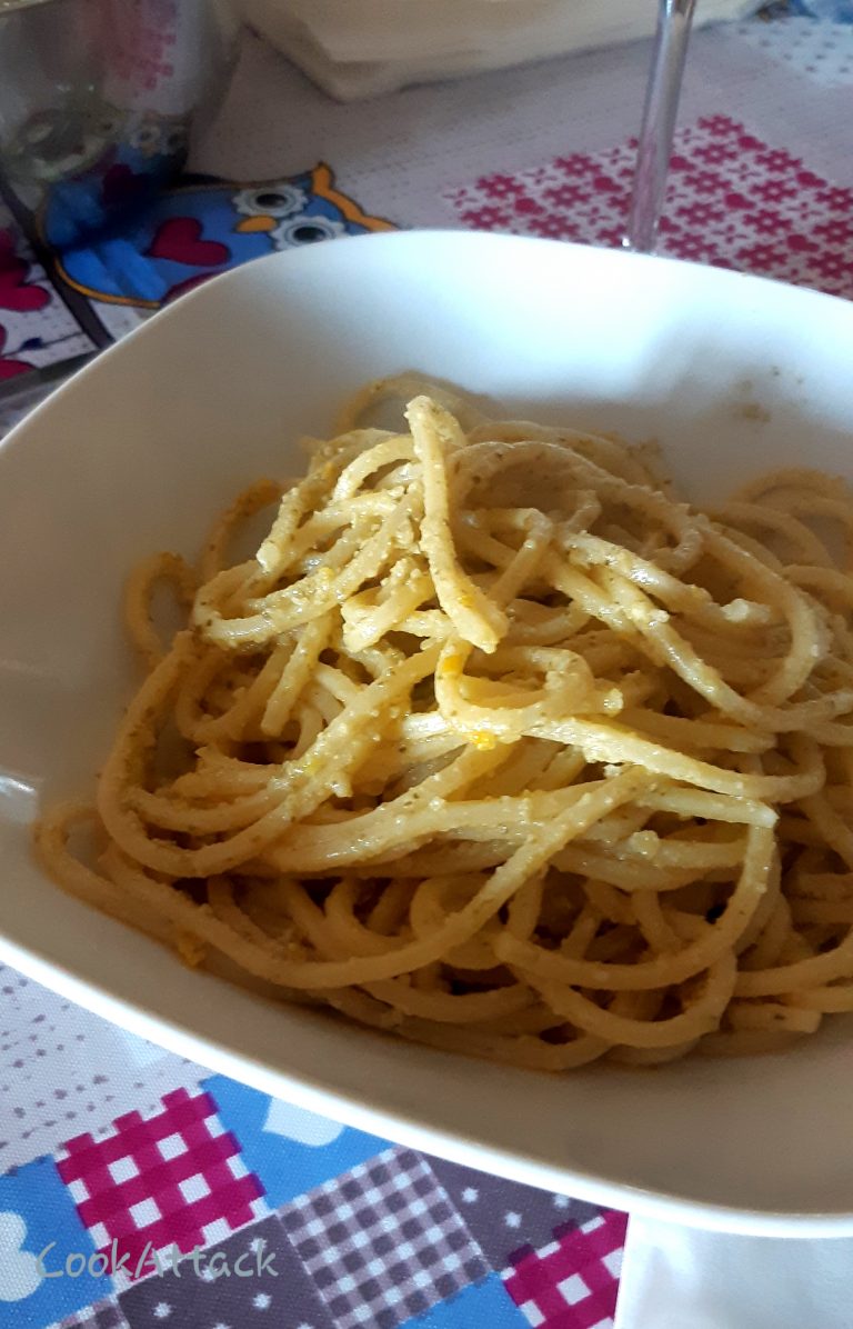 Pasta con pesto di capperi e mandorle Insolito pesto - Cook Attack