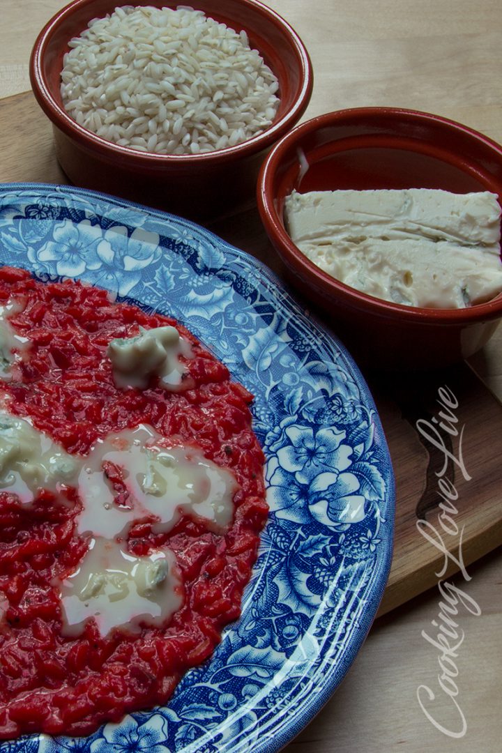 Risotto alla barbabietola e Cooking Love Live “Ricette con