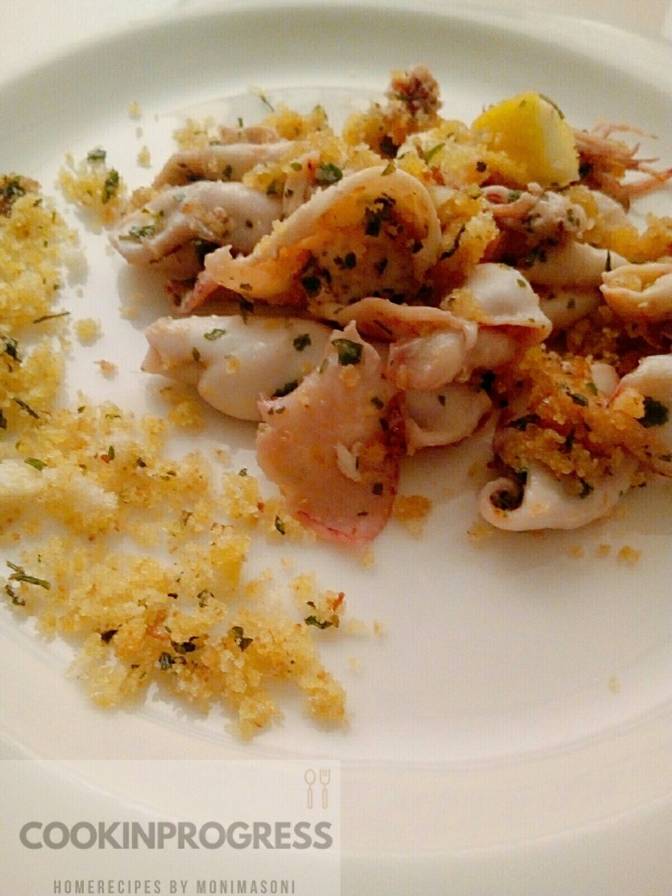 pulire calamaretti spillo