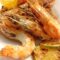 Mazzancolle e lime alla plancha