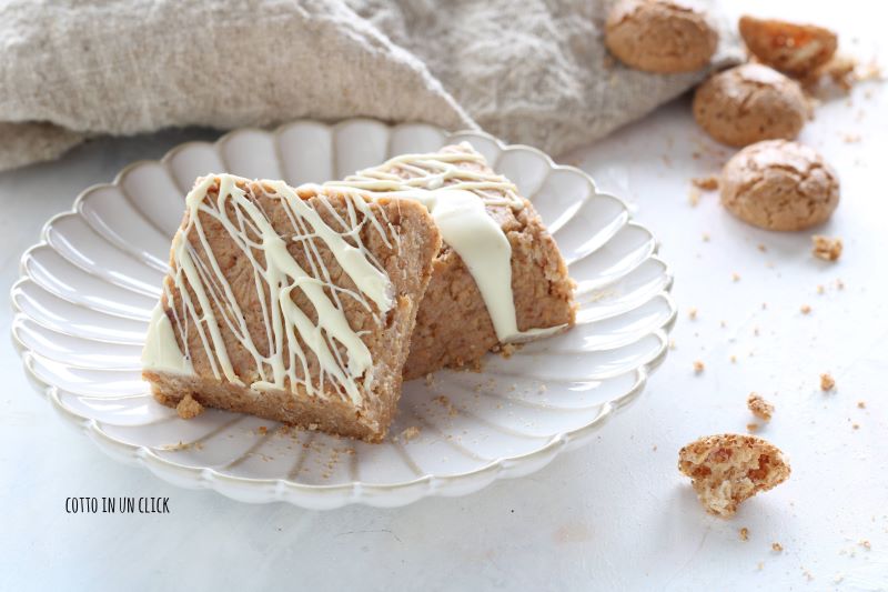 torta fredda con amaretti e mascarpone