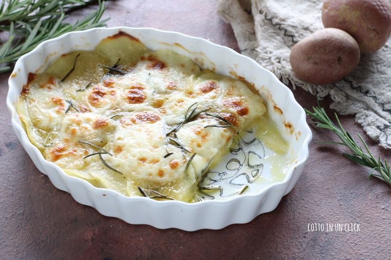 millefoglie di patate al forno