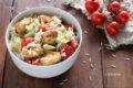 Riso freddo con pollo e verdure