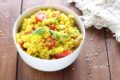 Cous cous zafferano e tonno