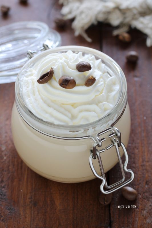 panna cotta al caffè