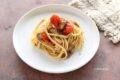Pasta con funghi e pomodorini